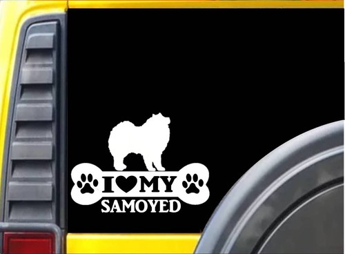 Adesivo samoyed bone l089 - adesivo,