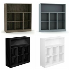 Libreria in legno 7 cubi