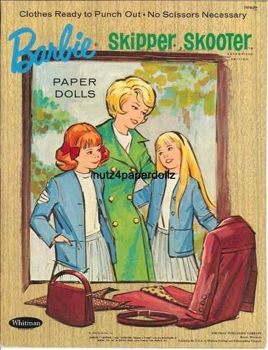 Bambola carta barbie - bambola,