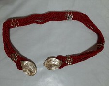 Cintura Donna Vintage rossa