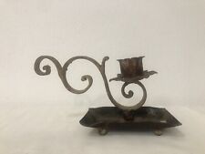 BUGIA PORTACANDELA IN FERRO