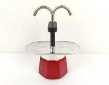 CAFFETTIERA MOKA BIALETTI MINI EXPRESS 2 TAZZE ROSSA DESIGN CLASSICO