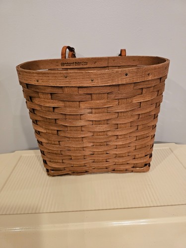 Cestino bici vintage legno - cestino,