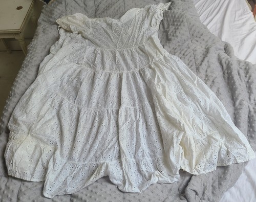 Abito bianco vintage con