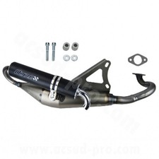 017271 MARMITTA CARENZI DAEMON INOX / OMOLOGATA TNT MOTOR ROMA 2 TEMPS 10 POUCES