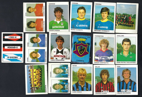 Lotto figurine calcio flash - lotto, 16