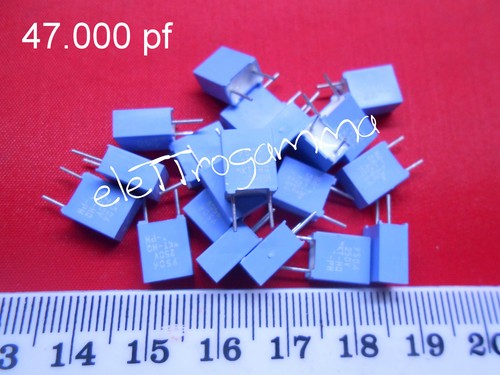 Condensatore poliestere 000 - poliestere, 47.000