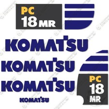 Fits Komatsu PC 18 MR 3 Decal