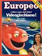 EUROPEO 1982/52=MANIA ITALIA VIDEOGIOCHI VIDEOGAMES COVER PHILIPS MUNCHKIN