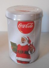 COCA COLA, natale lattina porta oggetti / porta penne nuova sigillata