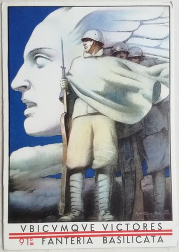 Cartolina reggimento - cartolina, 91