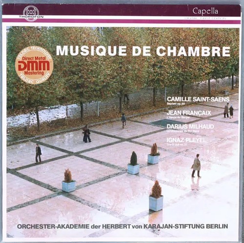 Saint saens francaix - lp,