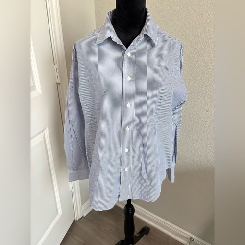 Blusa zara blu righe con - blusa, a