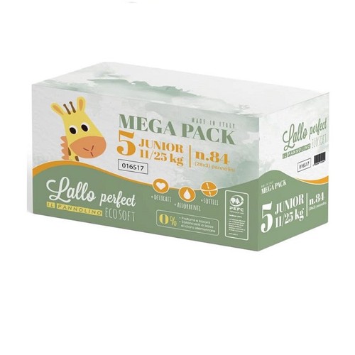Lallo pannolini ecosoft junior - lallo,