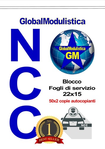 Blocco fogli servizio ncc - blocco,