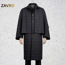 Trench cappotto vintage grigio