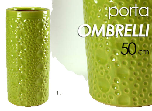 Porta ombrelli ceramica tondo - porta,