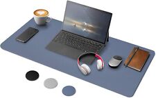 YOOFAN Tappetino Mouse Gaming, Sottomano da Ufficio, 80cm*40cm in Similpelle PU