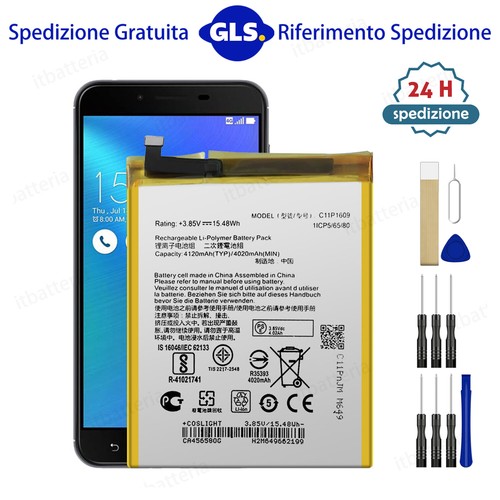 Batteria 4020mah c11p1609 - 4020mah,