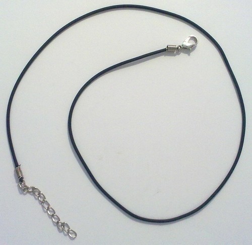 Collana caucciù da - in,