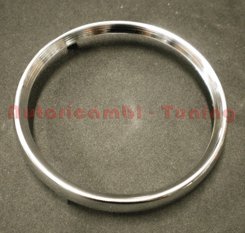Anello cornice cromata