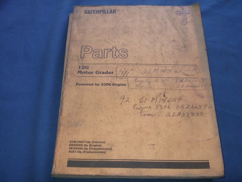 Manuale parti grader motore - parti,