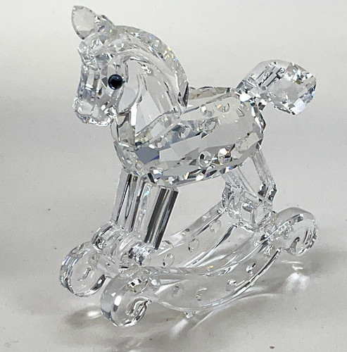 Cavallo dondolo swarovski - a,