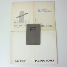 5x LIBRI GALLERIA LA SCALETTA