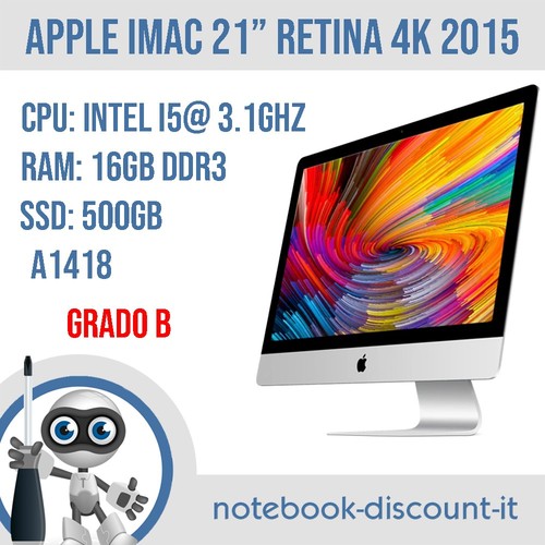 Apple imac 2015 cpu i5 - apple,
