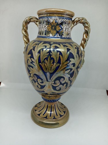 Vaso lustro ceramica maiolica - lustro,