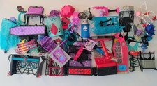 MH Monster High G1 GRANDE LOTTO PLAYSET mobili e accessori bambole