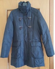 GIUBBOTTO UNITED COLORS BENETTON L donna jacket NERO woman giaccone cappotto