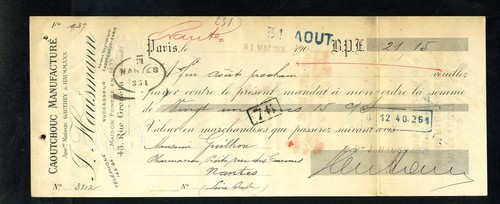 Caoutchouc hausmann paris - caoutchouc,