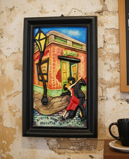 Targa vintage Buenos Aires