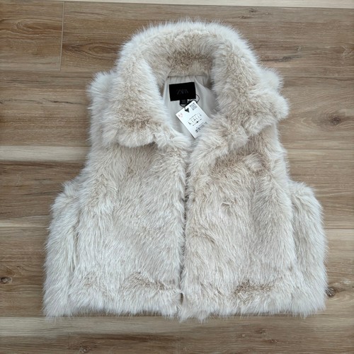Gilet pelliccia sintetica zara - sintetica,
