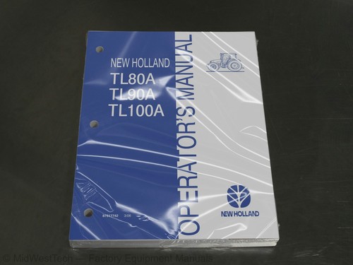 New holland tl80a tl90a - holland, tl80a,