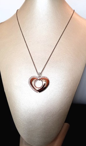 Collana acciaio pendente - in,