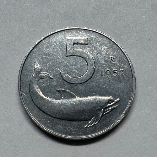 1952 italy lire beautiful - 1952, 5