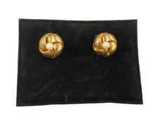 Orecchini clip metallo oro - clip,