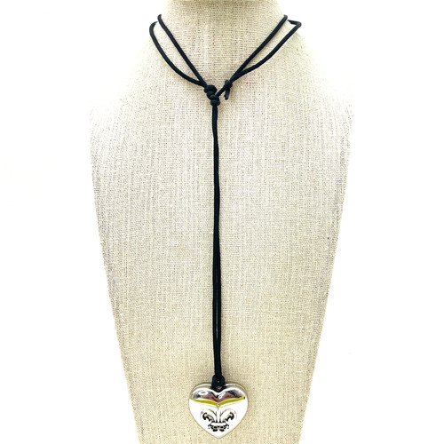 Collana con ciondolo cuore
