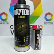 U-POL RAPTOR BLACK VERNICE ANTIGRAFFIO BUCCIATA PER FUORISTRADA DI COLORE NERO