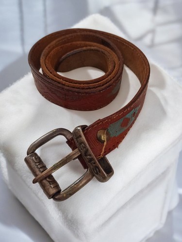 Ceinture vintage cuir levis - ceinture,