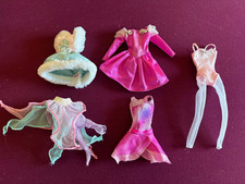 Barbie pattinaggio su ghiaccio/danza vestito lotto x 5 alcuni vintage
