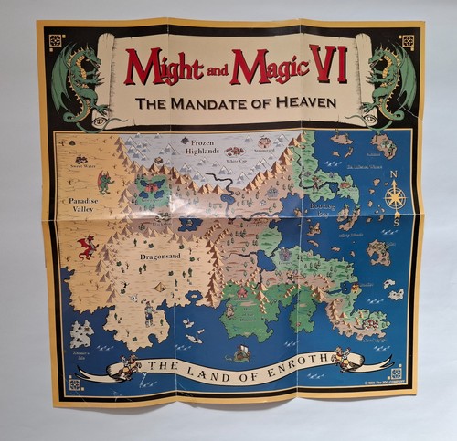 Map might and magic the - might,