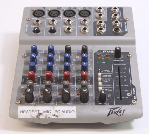 Peavey pv6 canali compatto - pv6,