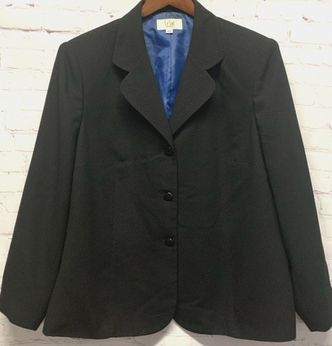 Giacca blazer pois nero - pois,