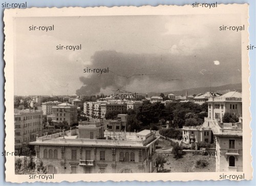 Genova 1944 veduta della - genova,