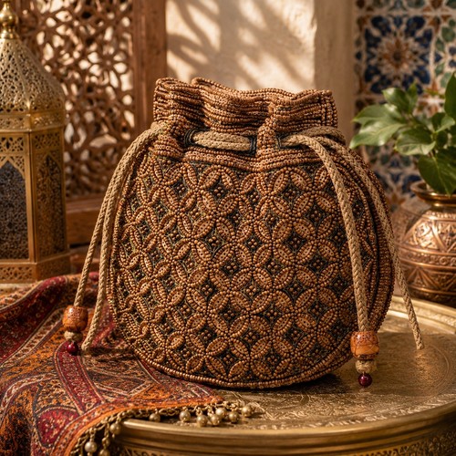 Borsa secchiello vintage - , in