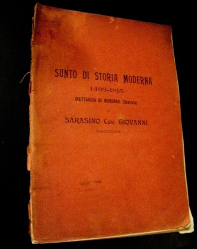 Sarasino cav giovanni - giovanni, sunto