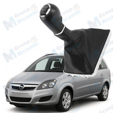 Pomello E Cuffia Cambio 6 Marce per Opel Zafira B 2005 - 2014 Leva Manopola
